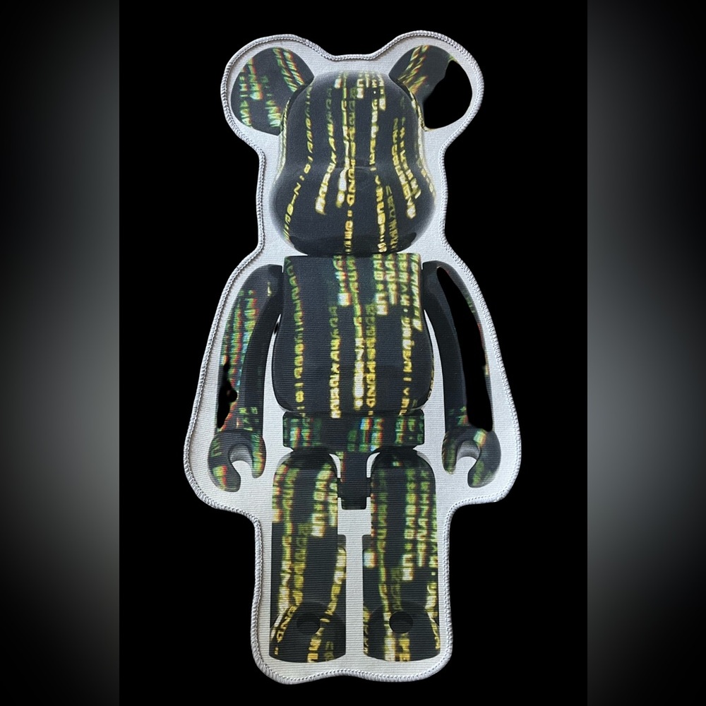 Custom Bearbrick Rug “The Matrix” (BRAND NEW)